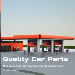 Cars & Auto parts Product Display