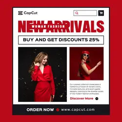 Woman Fashion New Arrivals Instagram Post