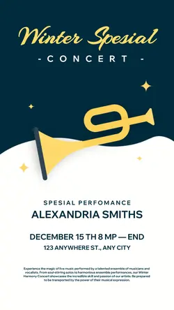 Other Industries Winter Concert Instagram Story