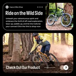 Other Mountain Bike Product Display Instagram Post