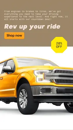 Cars & Auto parts Countdown