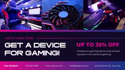 Gaming Devices Promotion Youtube Thumbnail