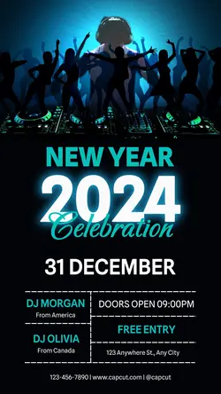 Other Industries 2024 New Year Party Promotion