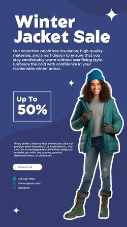 Other Industries Winter Sale Instagram Story