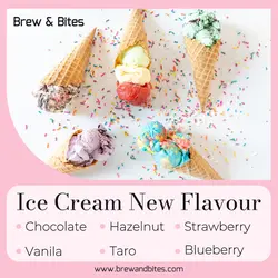 Ice Cream Flavour Instagram Post