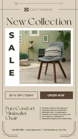 Furnituire Sale Promotion Minimalist Design
