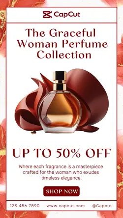 Woman Perfume Collection Promotion Instagram Story