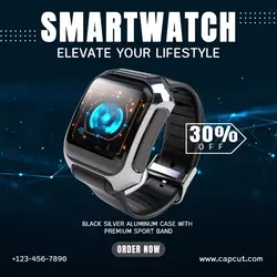 fashion smartwatch instagram post