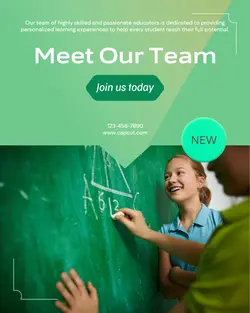 Education and training Team introduction