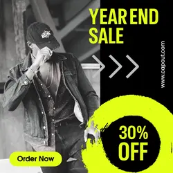 Men Fashion - Year End Instagram Post