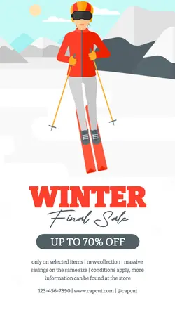 Other Industries Winter Sale Instagram Story