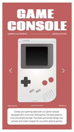 Gaming Electronics Product Limited Edition Tiktok