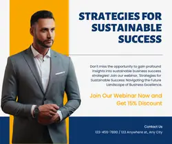 Business Webinar Promotion Facebook Post