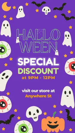 Halloween Promotion Instagram Story