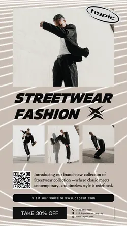 4 Multi-product Image Streetwear Fashion