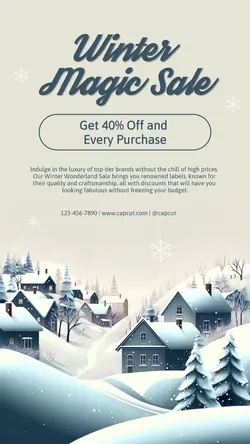 Other Industries Winter Sale Instagram Story