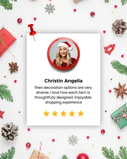Customer Feedback Christmas Product Instagram Portrait