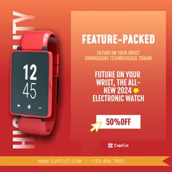 New Years Day Electronic Watch Display Minimalist
