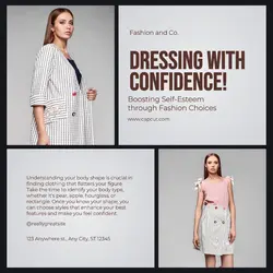 Fashion Stylish Promotion Minimalist