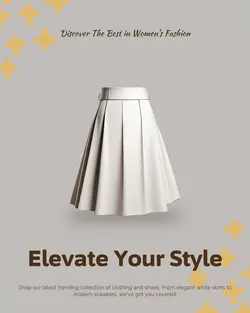 Clothing & Shoes Menu