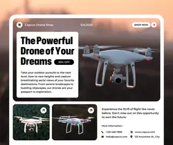 Electronics Drone Promotion Facebook Post