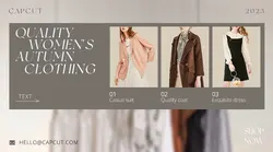 Clothing & Shoes Autumn clothing Branding Modern
