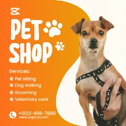 Pet Shop - Instagram Post