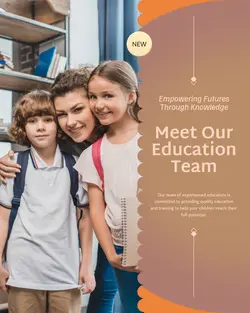 Education and training Team introduction