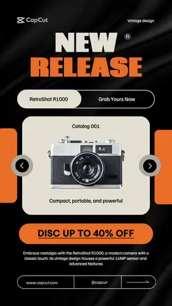 Electronic Product New Release Instagram Story