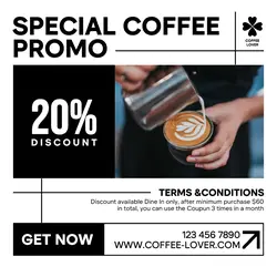 Coffee Promo Instagram Post
