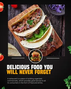 Food & beverage Delicious food Instagram post