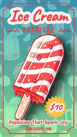 Beverage Ice Cream Popsicle Promotion Instagram Portrait