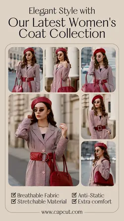 Women's Coat Collection 6 Multi-Product Image TikTok