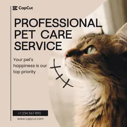 Pet Care Services industry Instagram Post