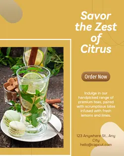 Foods & Beverage Menu