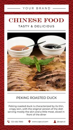 Food Chinese Food Promotion Instagram Story