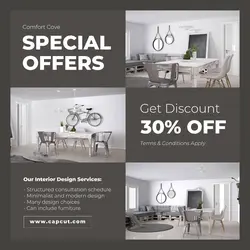 Interior Design Promo Instagram Post