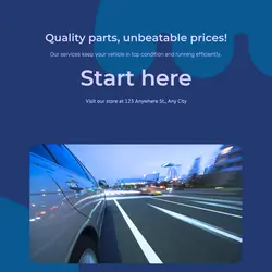 Cars & Auto parts Sales Promotion