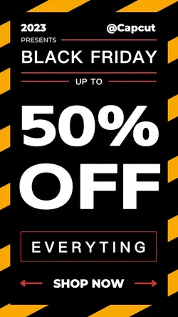 Black Friday Instagram Story