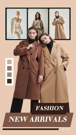 January Track Fashion New Arrivals Instagram Story
