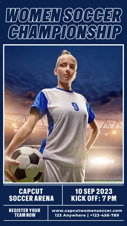 Other Women Soccer Competition Instagram Story