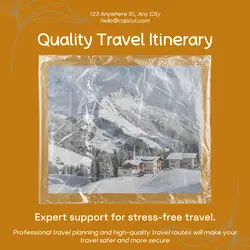 Travel industry Product Display