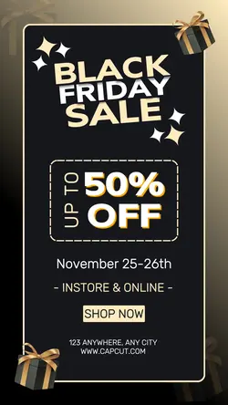 Black Friday Sale Instagram Post