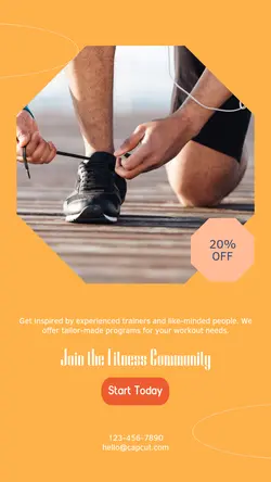Workout & Fitness Invitation