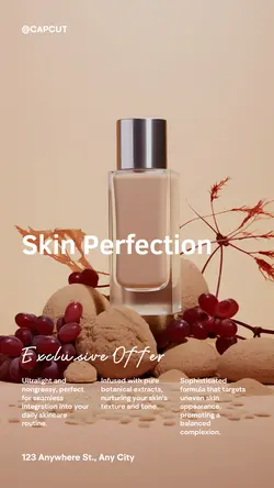 Beauty & Personal care Product display Detail Presentation