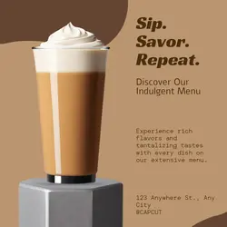 Foods & Beverage Menu