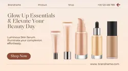 Beauty Product Display Facebook Ads