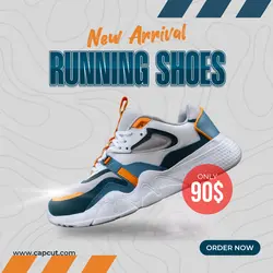 Fashion Industry-Instagram Post-New Arrival Running Shoes