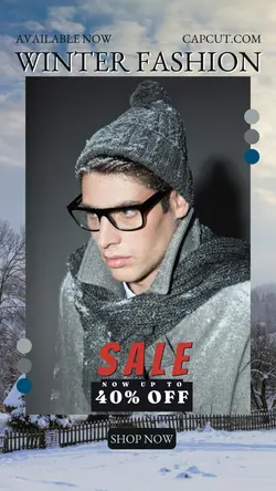 WINTER FASHION SALE INSTAGRAM STORY