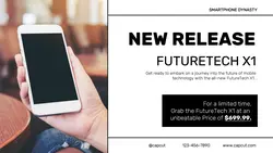 Smartphone Product New Release Twitter Post